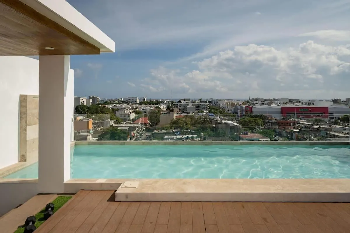 Apartamento Con Estilo Boho Chic Playa del Carmen Feriehus